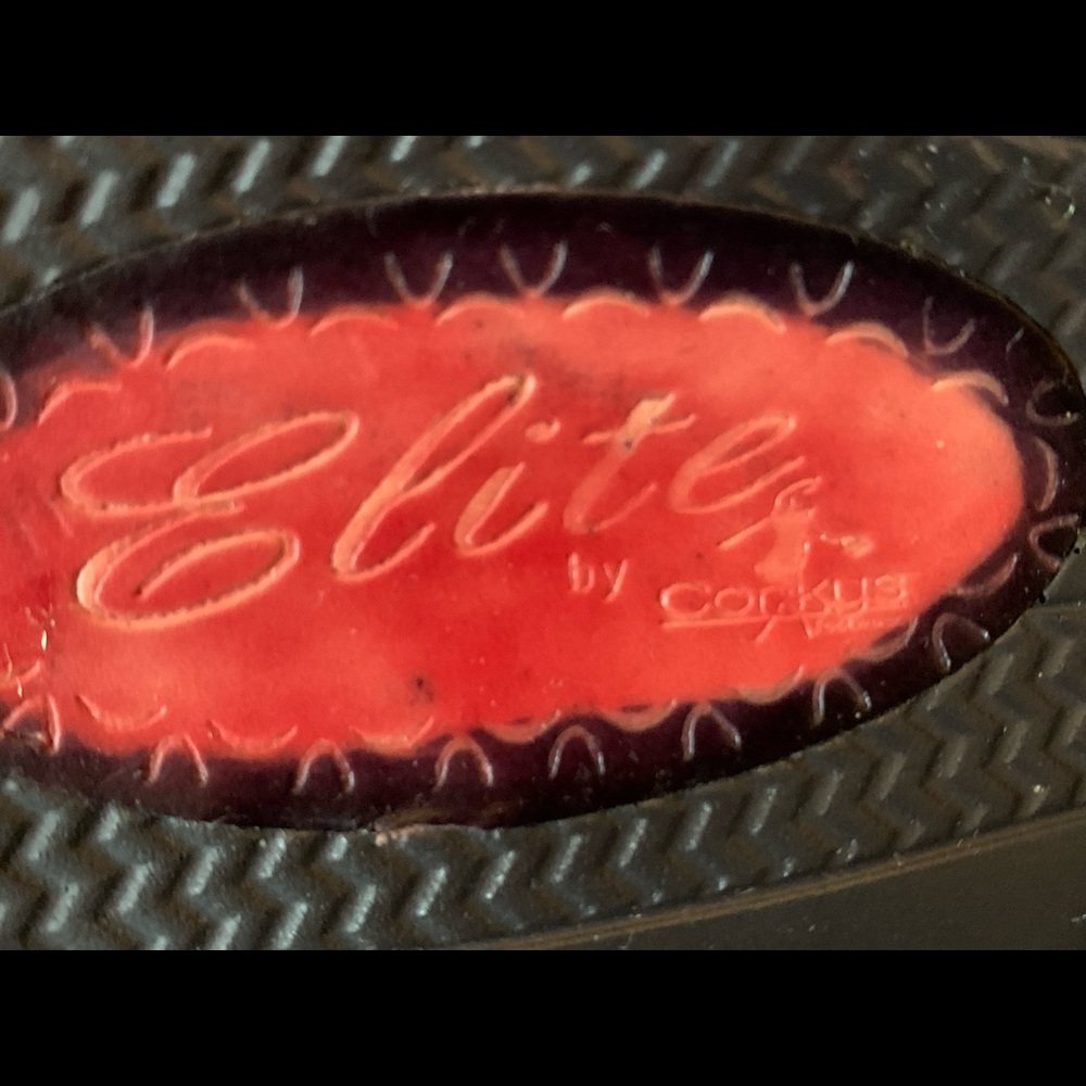 Corkys By Elite Red Mule Style Sandals Size 10 - image 3